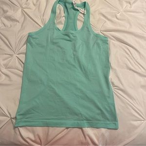 Wild mint swiftly tech tank from Lululemon